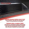 HYPERSPEED Real Carbon Fiber Trunk Spoiler Wing Lip kit Rear