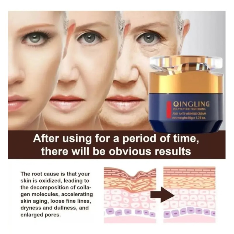 Para Fd Crema Facial Qingling Arrugas Qingling, 1 Ud