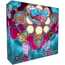 Artipia Games Artipiagames Rush M.D Cooperative Board Game, Worker Placement, Strategy, Dexerity, Ages 14+, 1-4 Players, 30-45 Mins
