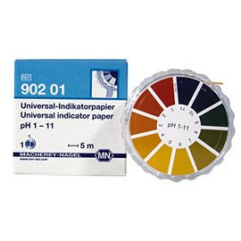 Camlab 1138816 Universal Indicator Paper, pH 1-11, 6 m x 7 mm Reel