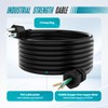 Outdoor Outlet Box with 32.8Ft Extension Cord,NEMA 5-15R,IP66 Waterproof Outdoor