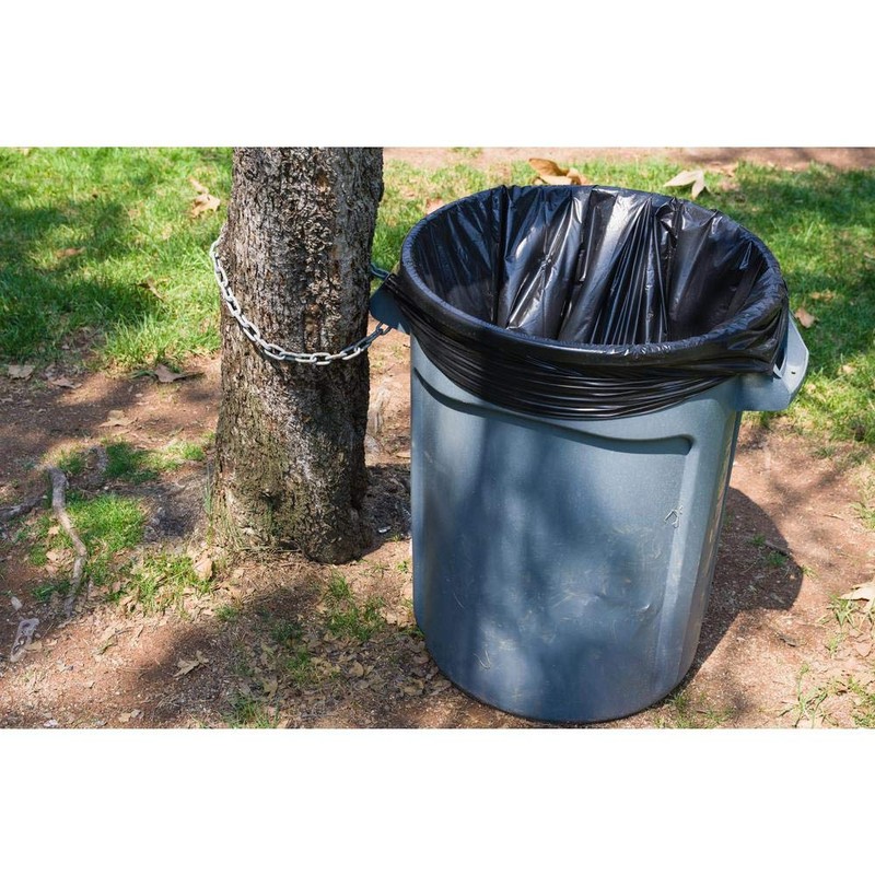 HDX 50 Gal. Black Extra Large Trash Bags (100-Count)