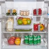 vacane 2 Pack Clear Lazy Susan Organizer Non-Skid, Plastic 11"