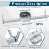 Therwen 6 Pcs Adjustable Fan Electrical Box Brace 14.2 Inches