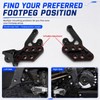 6-Position Adjustable Footrest Brackets for Talaria & SuRon Dirt Bikes