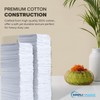 Simpli-Magic Cotton Shop Towels, Commercial Grade White, 100 Pack, Size: