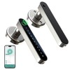 IRONZON Fingerprint Door Lock Smart Door Lock with Keypad with