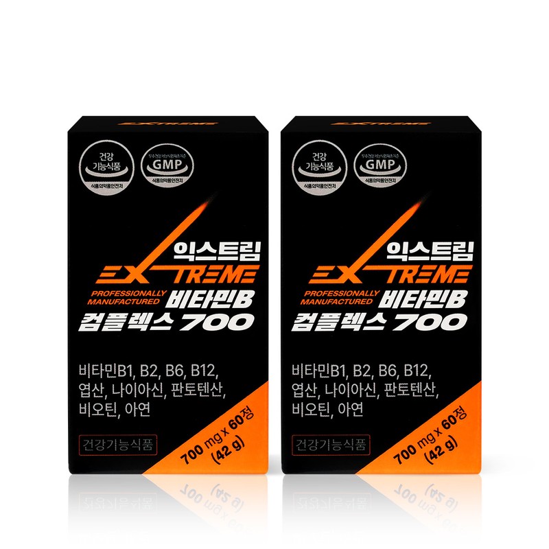 Extreme Vitamin B Complex 700 60 tablets, 1 unit /