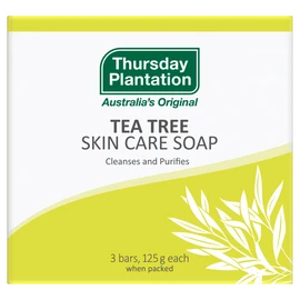 Thursday Plantation Buy Thursday Plantation Tea Tree Soap Bars 125g x 3 Pack Online