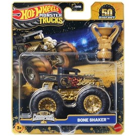 Hot Wheels Monster Truck Trophy Champions Bone Shaker