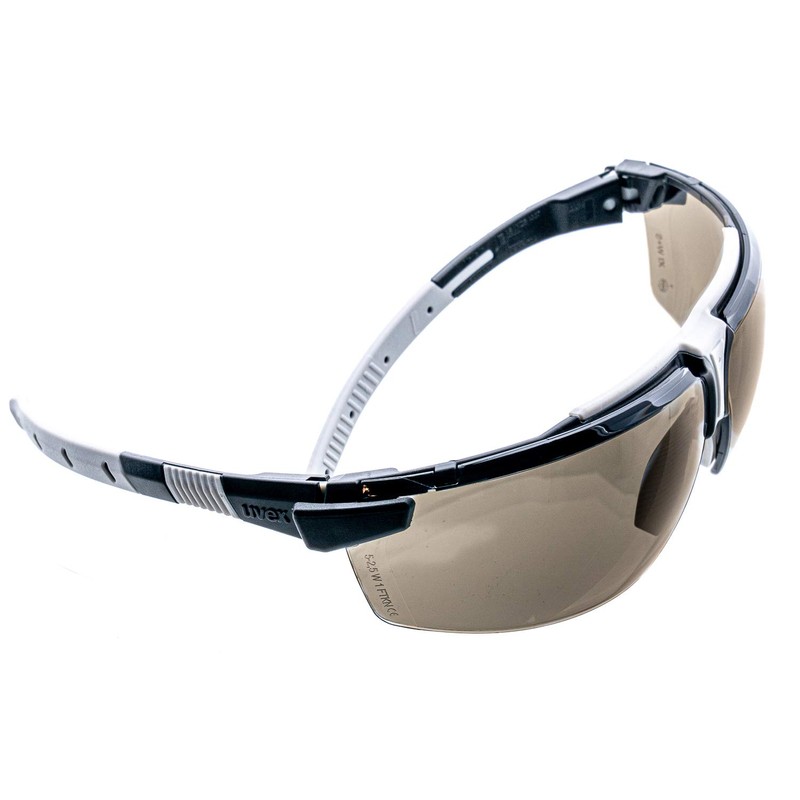 Uvex i-3 Retail Safety Glasses - Suprav. Excellence - Tinted/Black/White