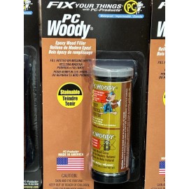 FILLR PC-Woody Wood Epoxy Paste 1.5oz (3-Pack) Permanent Repair – New
