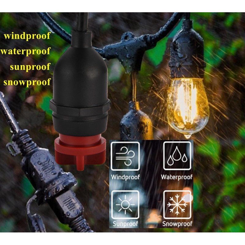 10Pcs Light Socket Safety Cap, Light Bulb Socket Cover, Outdoor