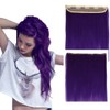 iLUU Clip in Hair Extensions 100g 24" Straight Thick Synthetic