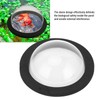 Fockety Pond Fish Dome Heavy Duty Plastic Dome Clear Design