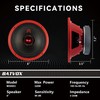 Gaooger MX80E2 Midrange Loudspeaker 8" Red Bullet, 640W Max, 4