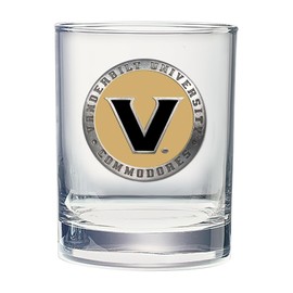 Heritage Pewter Vanderbilt Double Old Fashion | Double Rocks Glass 14 OZ for Liquor | Expertly Crafted Pewter Glass
