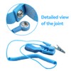 2 PCS Anti-Static Metal Adjustable Wrist Strap, Electrostatic Discharge ESD,