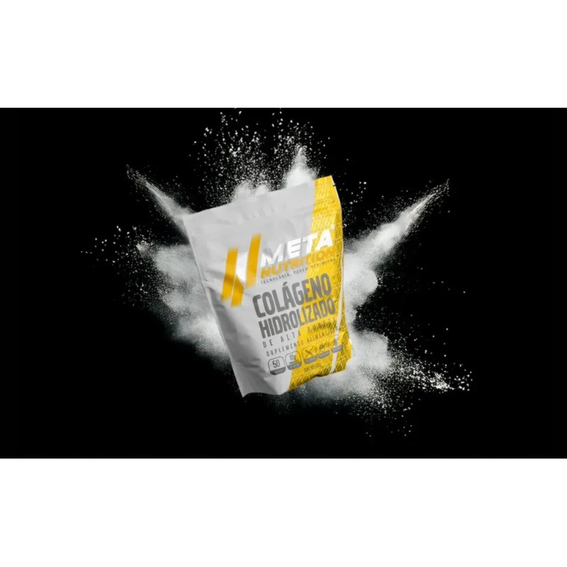 Meta Nutrition Colageno Hidrolizado 500 Gr 50 Porciones