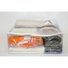 Vinylpac 5-Pack Clear Vinyl Zippered Storage Bags 20 x 23