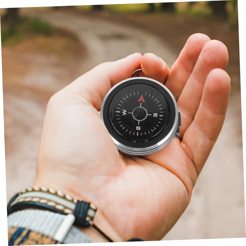 Outanaya Survival Compass Watch Multi-Function Outdoor Compass for Camping Hiking