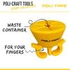 Poli-craft Tools Scrap Collector - Small and Practical Finger Waste