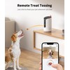TKENPRO 2K Pet Camera Treat Dispenser, 360°View Dog Camera with