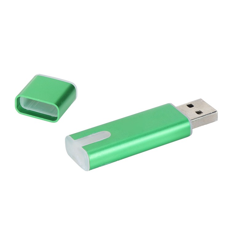Flash Drive Portable Green U Disk Large Storage Stick with