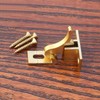 dophee 2Pcs Solid Pure Brass Lock Buckle, Bird Shaped Spring