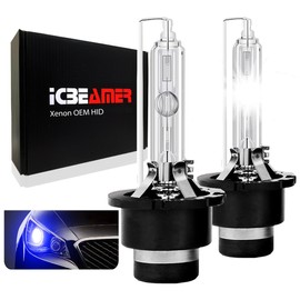 ICBEAMER 30000K D4R D4C D4S Xenon HID | Direct Replacement | Replace OEM Headlight Low Beam Light Bulbs | [Color: Dark Blue]