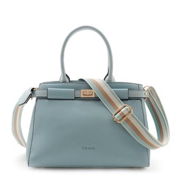 FIRANO ARNO LABEL Twist Lock Handbag, Women's Arno Label A402678, blue