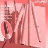 Set De 12 Delineadores De Labios Mate Y Fáciles De