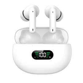 Bluetooth Earphones, Wireless Earphones, EDR+Bluetooth 5.4, Carnauba Type, 2025 Latest Bluetooth Earphones, Automatic Pairing, Instant Connection, Hands-free Calling, Built-in Microphone, Touch Operation, Compact, Telework, Work, School, Web Conference