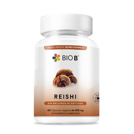 BIO B | Hongo Reishi 60 cápsulas veganas