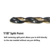 VALYRIANTOOL 60PCS Micro Drill Bits Set, HSS Black Gold Mini