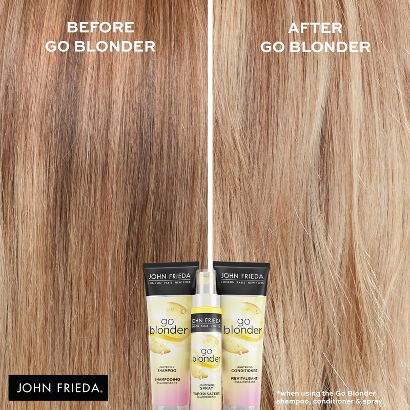 John Frieda Go Blonder Lightening Shampoo for Strengthening and Restoring