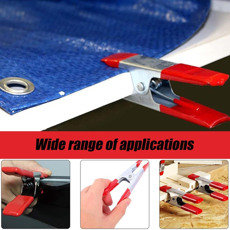 Small Metal Spring Clamps SOALENBDVersatile Spring Clamps Set – Durable,