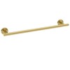 USHOWER Brushed Gold Towel Bar, 24-Inch Towel Racks for Bathroom
