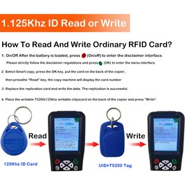 10PCS RFID Cards 13.56Mhz IC Reader Write Tags Dual Frequency Chip UID+T5200 Readable & Writable Lable 125Khz ID Card for Smart Locks, Access Control Keyboard, Attendance Systems