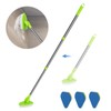 JDNOZW 2 in 1 Scrub Cleaning Brush with 37” Long