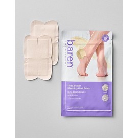 Baren [바렌] 묻어나지 않는 시어버터 슬리핑 힐 패치 10매입 [Baren] Non-Transferable Shea Butter Sleeping Heel Patch 10 Sheets