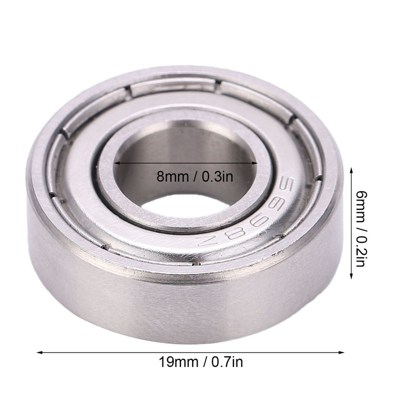 10Pcs Miniature Bearing Stainless Steel Rolling Tools for Deceleration Device