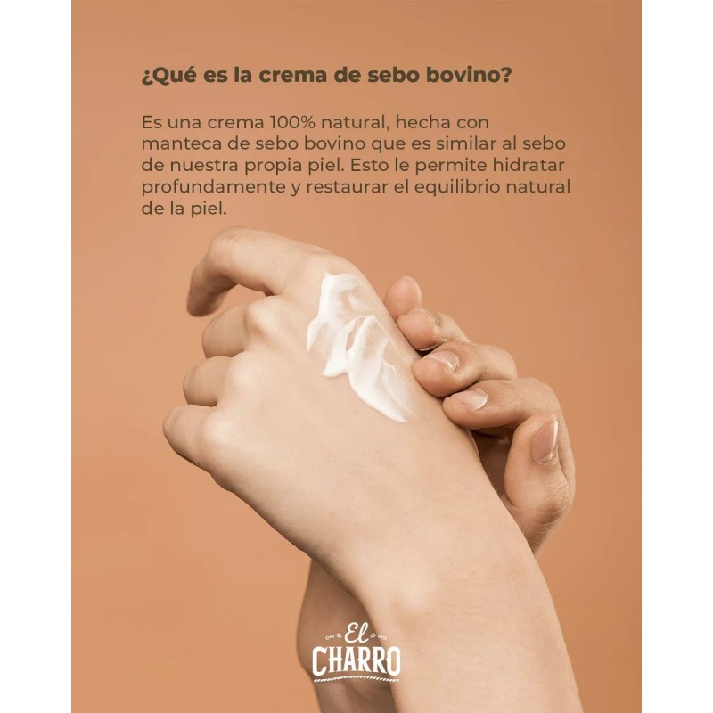 Crema Sebo De Bovino Con Miel Y Vitaminas 100 Grs.