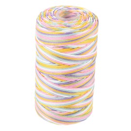 KONTONTY Multi-use Crocheting Yarn Ice Silk Thread for DIY Projects Soft Comfortable