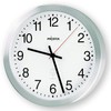 PEWETA Wall Clocks Aluminium Radio-Controlled Wall Clock Diameter 20 cm