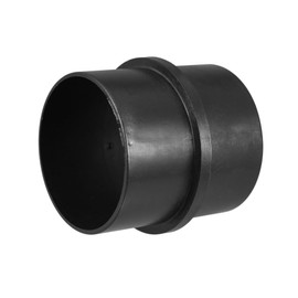 Hihaha Air Ducting Connector Straight Air Heater Duct Joiner Connector Pipe/Rear for Car/Durable 75mm / 1pcs Black