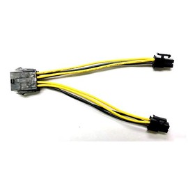 coolerguys 8 Pin EPS Molex Power Connector Male “Y” to (2) 4 Pin Pentium Power EPS Connector Female