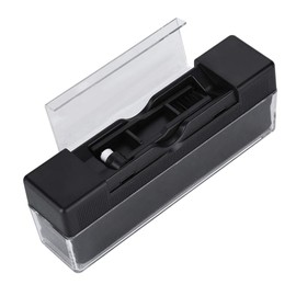 limpiador de discos de vinilo, kit de cepillo para polvo de limpieza antiestático de terciopelo con caja de almacenamiento para limpiar el reproductor de discos