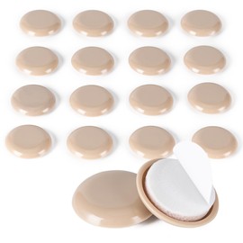 1 1/4inch 16PCS Furniture Sliders for Hardwood Floors,Chair Legs Floors Protectors,Kitchen Appliance Sliders, Self Adhesive Small Appliance Slider for Counter,Kitchen Aid