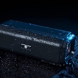 NK Draagbare Bluetooth Luidspreker - Met Stemassistent (Google en Siri) - Draadloos, 20 W, TWS Stereo Sound (Sync 2 Luidsprekers), Hi-Fi, Bluetooth 5.0, USB, Zwart (Compatible: iOS & Android)